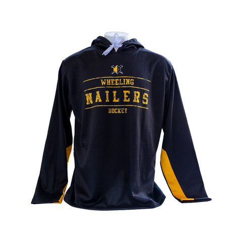 Wheeling Nailers Polyspan Distressed Hoodie