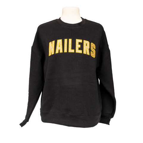 Wheeling Nailers Champion Glitter Crew Neck Sweatshirt