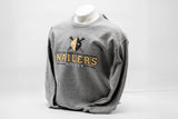 Wheeling Nailers Gray Crew Neck Sweatshirt