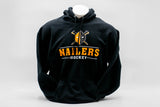 Wheeling Nailers Black/Yellow Hooded Sweatshirt