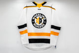 2024/2025 Wheeling Nailers Yellow/White Replica Home Jersey