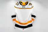 2024/2025 Wheeling Nailers Yellow/White Replica Home Jersey