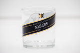 Wheeling Nailers Black Label 10oz Rocks Glass