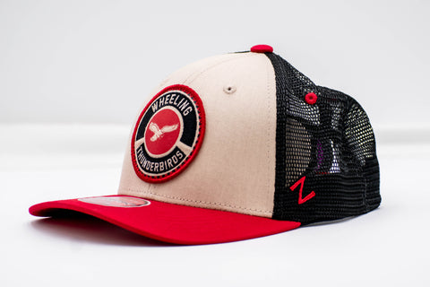 Wheeling Nailers Zephyr Thunderbird Throwback Hat