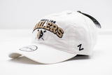 Wheeling Nailers Zephyr White Buckle Hat