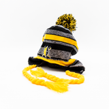 Wheeling Nailers Zephyr Earflap Beanie with Tassels