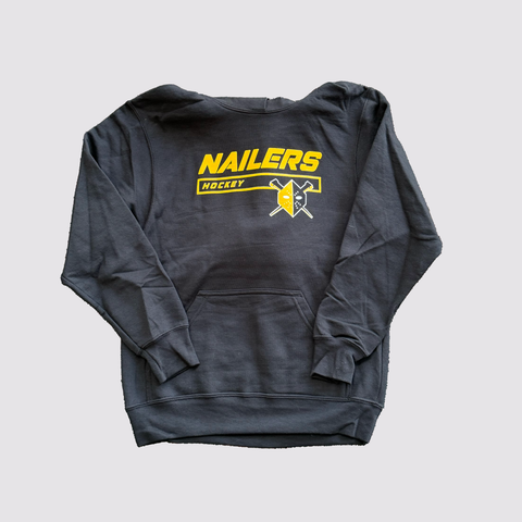 Wheeling Nailers Black Line Youth Hoodie