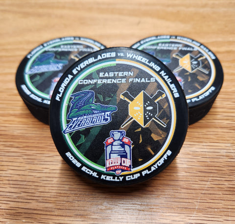 Wheeling Nailers 2026 Kelly Cup Playoff Puck Round 3 Florida